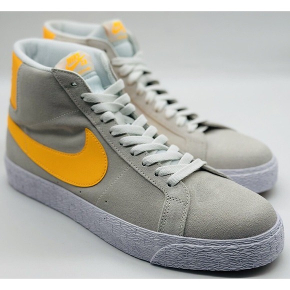 NEW Nike SB Zoom Blazer Mid Summit White Laser Orange 864349-110 Men's Multi - Picture 3 of 6